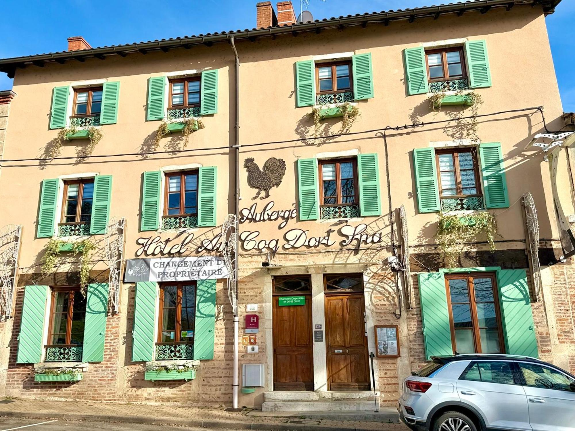 Hotel Au Coq Dort Spa Chatillon-sur-Chalaronne Exterior photo